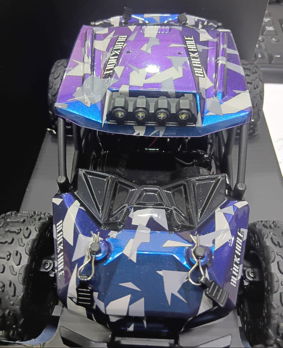 HOSPEED HS18332 BLACK HOLE 1/18 4WD 2.4G RC MONSTER TRUCK BLUE