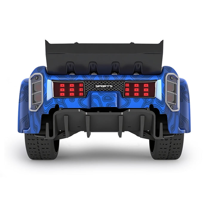 WLTOYS XK 124020 BRUSHLESS REMOTE CONTROL CAR 1:12 4WD 2.4G RTR RC DRIFT CAR YELLOW-BLUE
