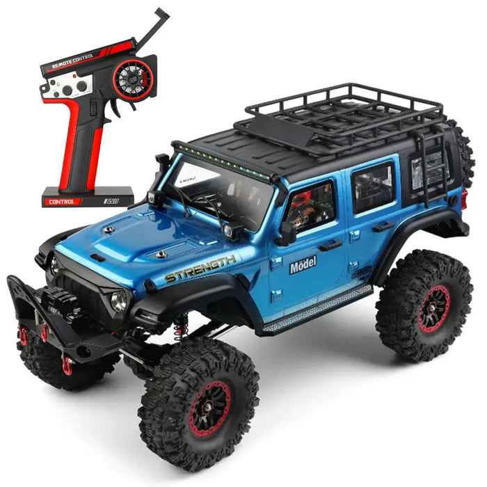 ROCK CRAWLER 104010  RC CAR 1/10 4WD OFF-ROAD CLIMBING  RTR ORANGE / BLUE