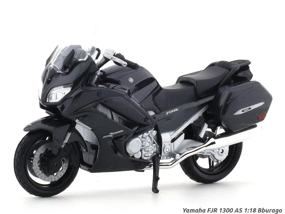 BBURAGO YAMAHA FJR 1300 AS BLACK 1:18 SCALE DIECAST MODEL  28-91085