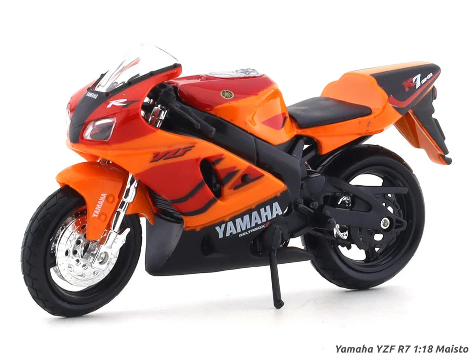 MAISTO YAMAHA YZF R7 1:18 SCALE DIECAST MODEL 20-00334