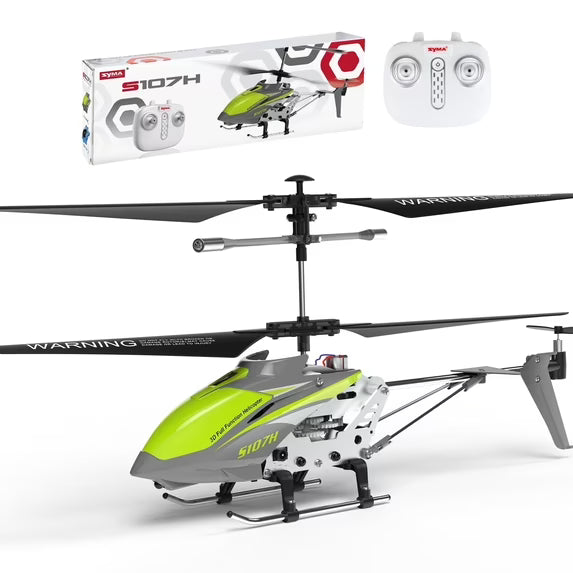 SYMA S107H R/C HELICOPTER 2.4GHZ 3CH HOVER FUNCTION GREEN COLOR