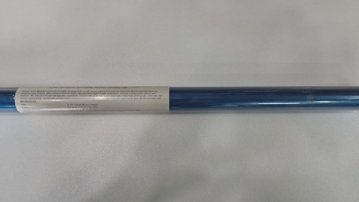 AEROKOTE LITE COVERING FILM PEARL BLUE 2 METER X 80 CMS