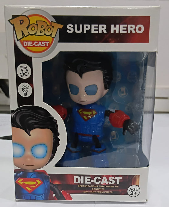 ROBOT DIE CAST SUPERMAN RB008