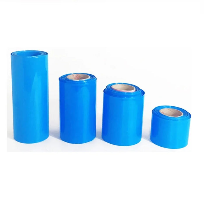 PLASTIC HEAT SHRINK WRAP TUBING FOR LITHIUM BATTERY BLUE PACK 30MM, 25MM, 55MM, 73MM, 93MM, 110MM, 35MM  (1 METER)