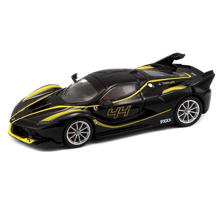 BBURAGO 1/43 SIGNATURE MODEL 18-36950 FXX K YELLOW
