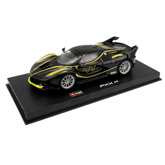 BBURAGO 1/43 SIGNATURE MODEL 18-36950 FXX K YELLOW