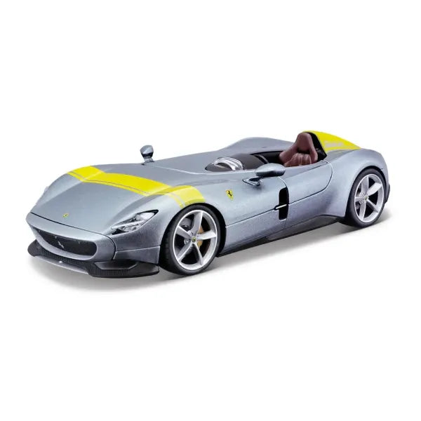 BBURAGO FERRARI MONZA SP1 SILVER 1/43 DIE CAST MODEL
