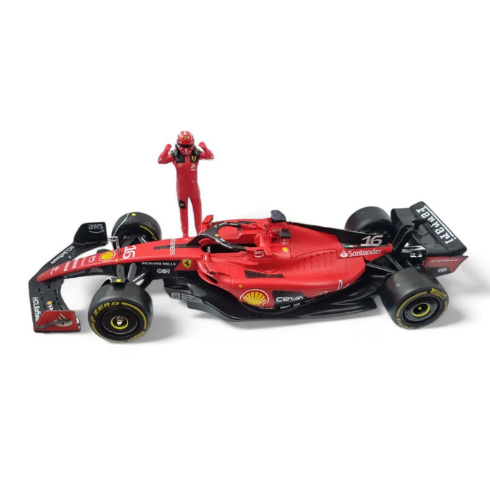 BBURAGO FERRARI 1/24 SF23 FORMULA RACING #16 18-26809L