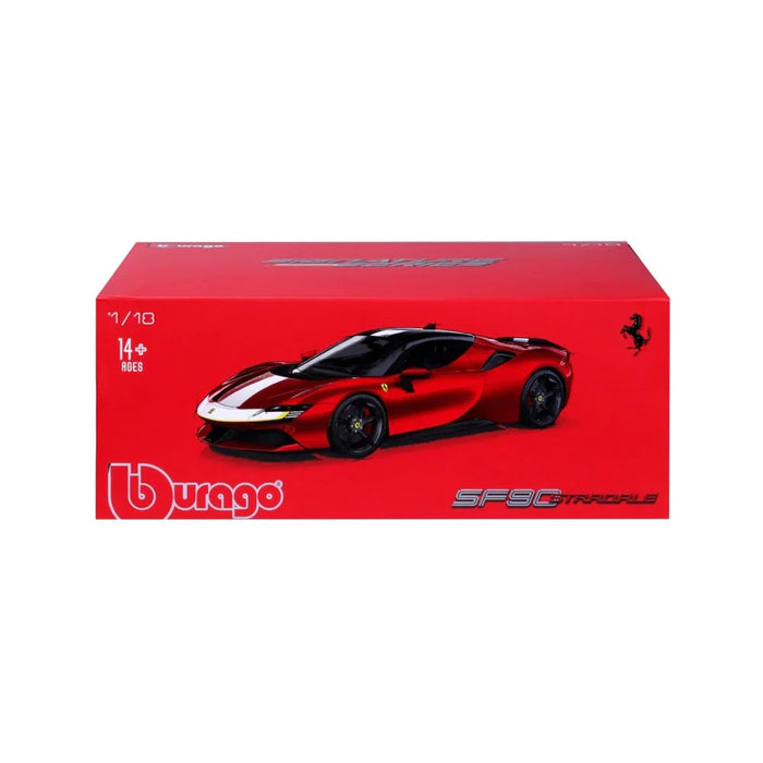 BBURAGO FERRARI SF90 STRADALE ASSETTO FIORANO SIGNATURE SERIES  1/18 DIECAST 18-16911