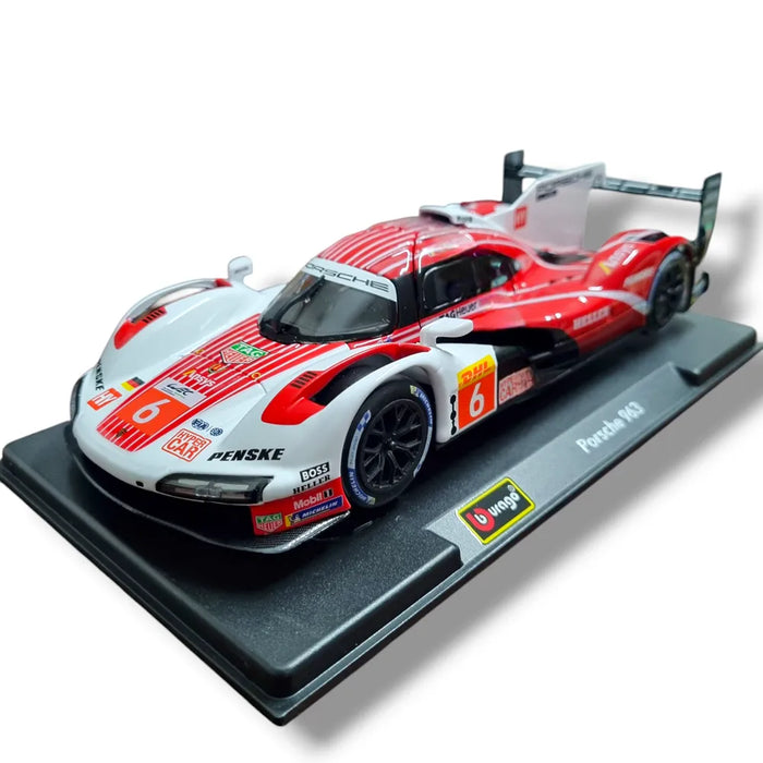 BBURAGO RACE 2023 PORSCHE 963 1/24 SCALE DIECAST MODEL