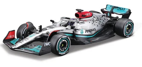 BBURAGO MERCEDES AMG PETRONAS 2023 F1 W14 E PERFORMANCE NO 44 LEWIS HAMILTON 1/24 DIE CAST MODEL
