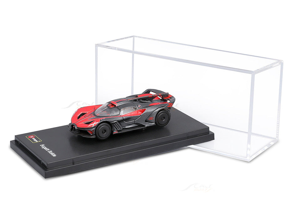 BBURAGO 28-59131RD 1:64 BUGATTI BOLIDE DIECAST MODEL