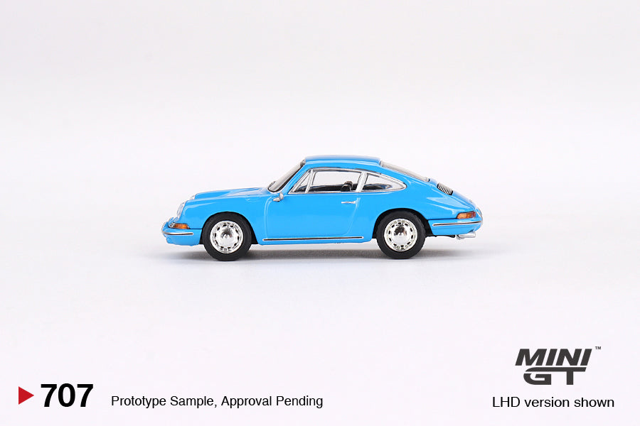 MINI GT 1/64 SCALE PORSCHE 9011963 (QUICKBLAU) NO:707