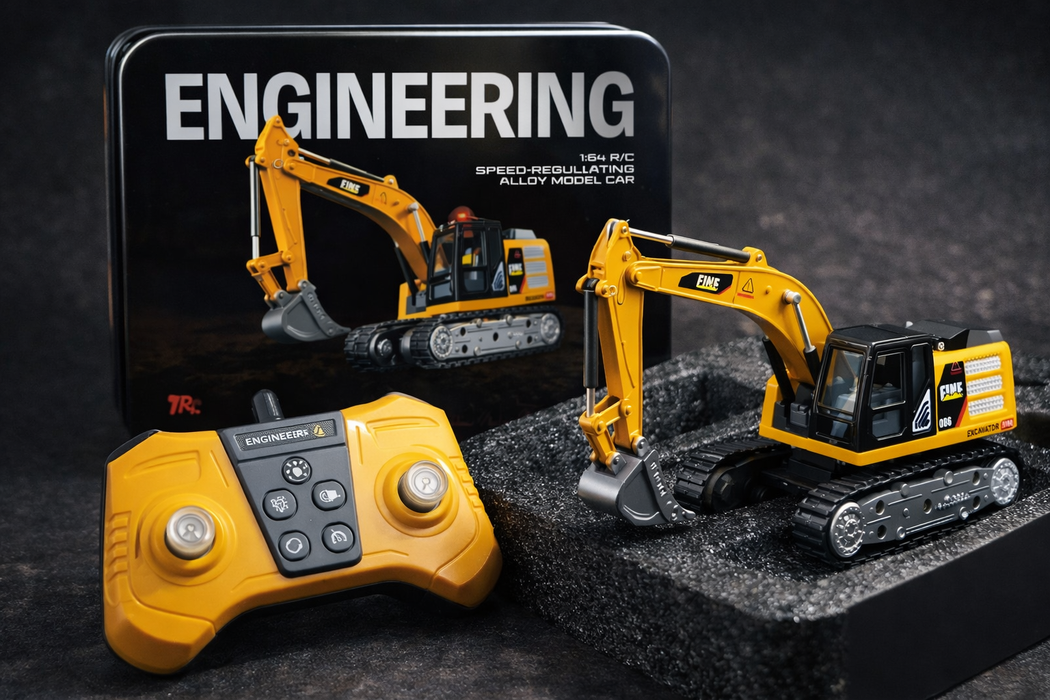 RC MINI JCB ENGINEERING SCALE 1:64 NO.HG4-413