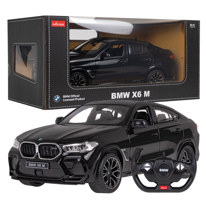 RASTAR BMW X6 M 99200 RC CAR 1/14 SCALE (BLACK)