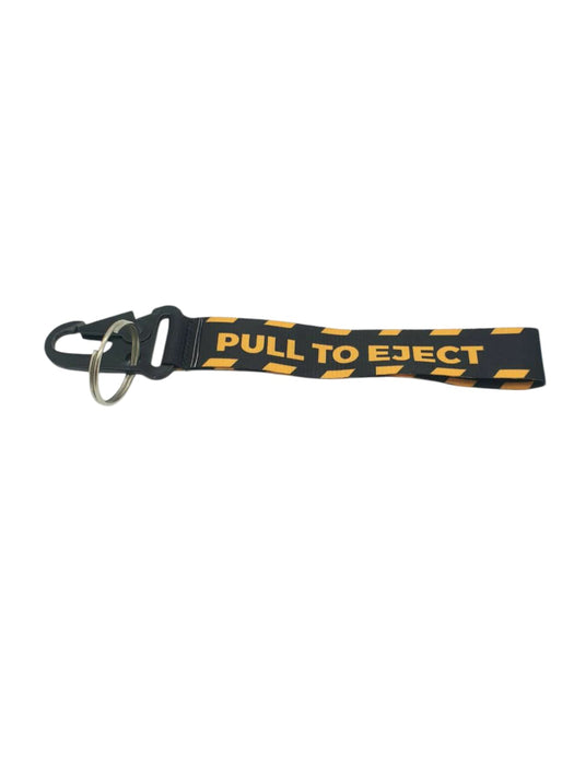 METAL HOOK KEYCHAINS PULL TO EJECT