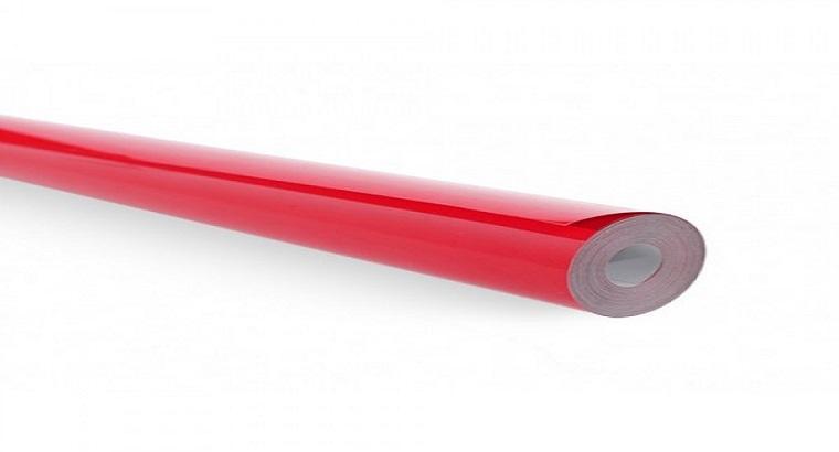 COVERING FILM RED PER METER