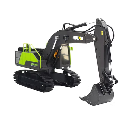 HUINA 1661 1:18 DIE-CAST METAL RC EXCAVATOR – 11CH WITH 13 FUNCTIONS