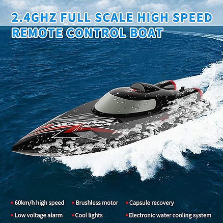 WLTOYS WL916 RC SWORDFISH RACING BOAT 55KM/H BRUSHLESS 2.4GHZ RACING BOAT