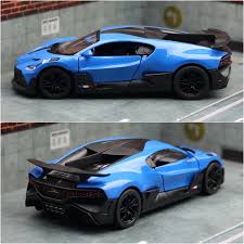 KINSMART BUGATTI DIVO 1:36 NO: KT5442D (BLUE)