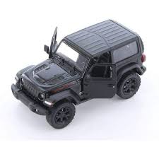 KINSMART NEW 2018 JEEP WRANGLER 1:34 SCALE NO:KT5412DK (BLACK)