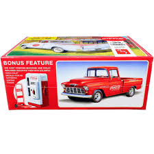 AMT 1955 CHEVROLET CAMEO COCA-COLA PICKUP TRUCK 1/25 SCALE AUTHENTIC MODEL KIT AMT1094/12