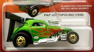 HOT WHEELS FIAT 500 TOPOLINO 1936- THE HOT ONES (9C6A)
