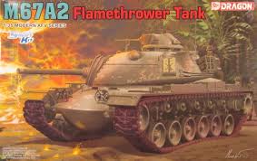 DRAGON M67A2 FLAMETHROWER TANK 1/35 SCALE MODERN AFV SERIES SMART MODEL KIT 3584-03