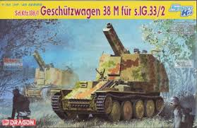 DRAGON SD.KFZ.138/1 GESCHUTZWAGEN 38 M FUR S.1G.33/2 1:35 SCALE SMART KIT 6429-03