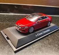 MINIMAX MERCEDES BENZ A KLASS SEDAN LIMOUSINE RED 1/43 DIE CAST MODEL