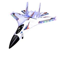 RC AIRPLANE J11-PRO STUNT JET RTF 6 CH BRUSHLESS MOTOR WITH GYRO STABILIZER WHITE