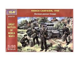 ICM FRENCH CAMPAIGN, 1940 GREAT BATTLES OF WWII 1/35 SCALE MODEL KIT 35272