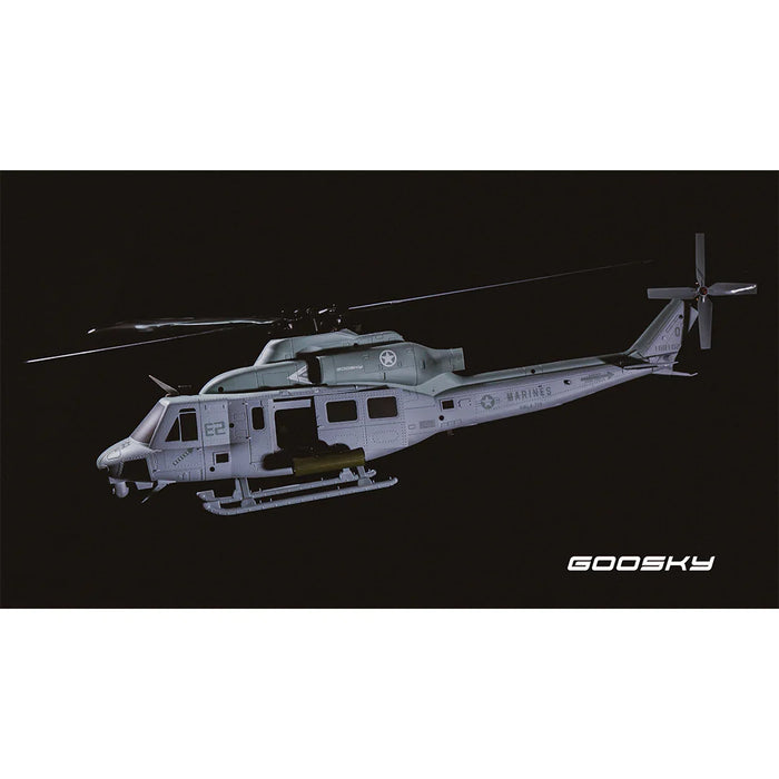GOOSKY E2 RTF BELL UH-1Y VENOM 1:35 SCALE MARINES RC HELICOPTER