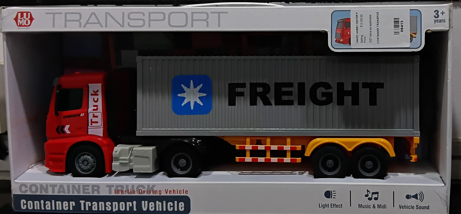 L.U.M.O Container Transport Truck – Inertia-Driven Freight Vehicle (LMI-HT9811)