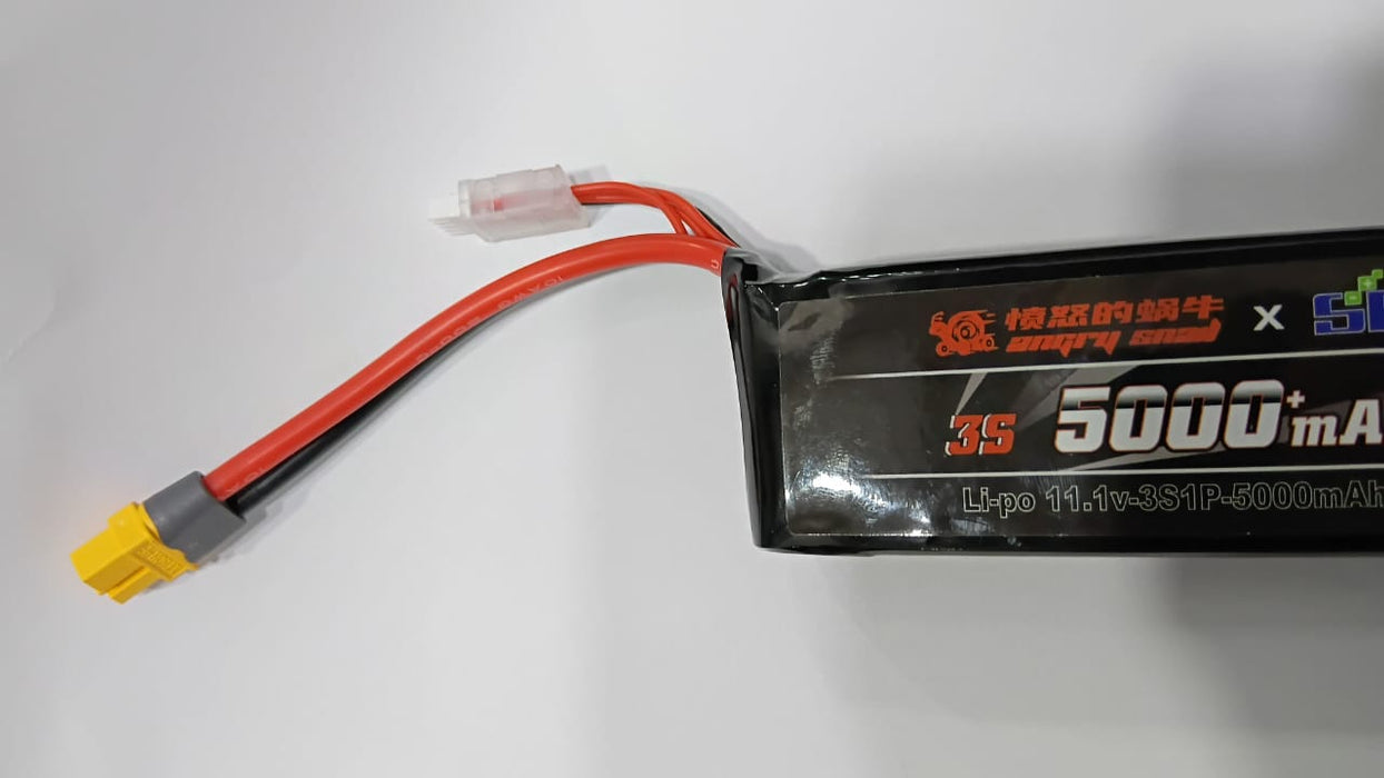 LIPO 11.1V 3S 35C 5000MAH BATTERY XT60 PLUG MJX HYPER GO