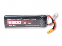 GENX 7.4V 2S 5200MAH 40C/80C PREMIUM LIPO LITHIUM POLYMER BATTERY