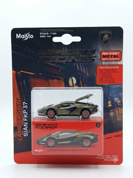 MAISTO 15706  LAMBORGHINI SIAN FKP 37 1/64 SCALE