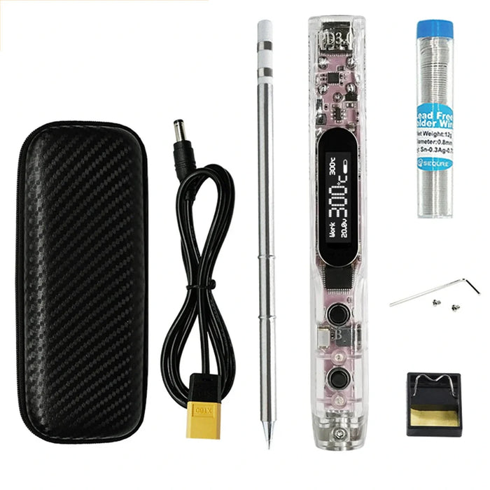 ELECTRIC SOLDERING IRON - SEQURE SI012 SENSITIVITY ADJUSTABLE BUILT-IN BUZZER SUITABLE FOR T12