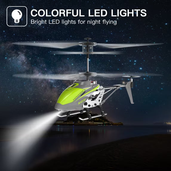 SYMA S107H R/C HELICOPTER 2.4GHZ 3CH HOVER FUNCTION GREEN COLOR