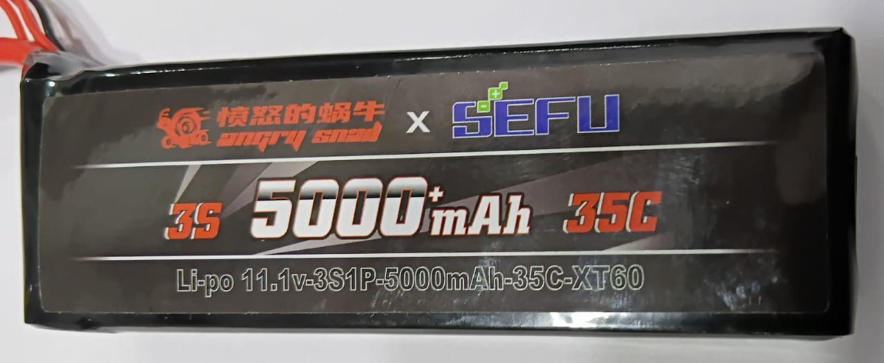 LIPO 11.1V 3S 35C 5000MAH BATTERY XT60 PLUG MJX HYPER GO