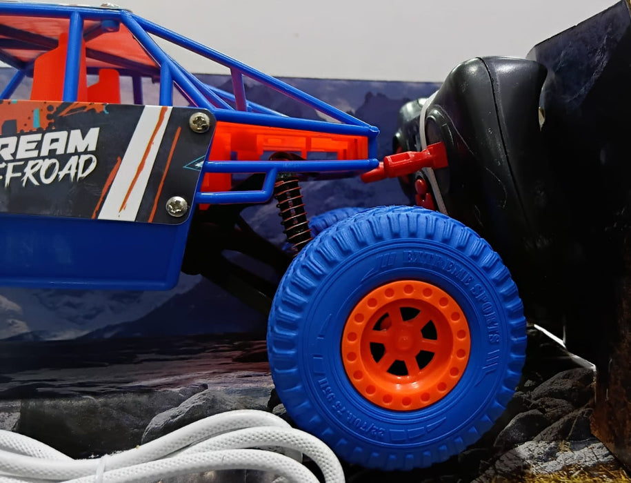 MIRANA ATV AND REMOTE CONTROL CAR, 1200 MAH LI-ION RECHARGEABLE BATTERY, C TYPE USB CHARGING SCALE 1:20&nbsp; (ORANGE BLUE )