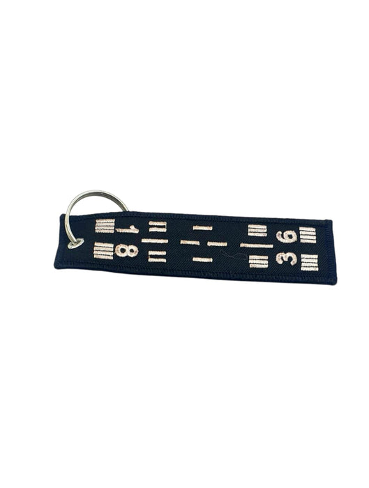 EMBROIDERED KEYRING RUNWAY