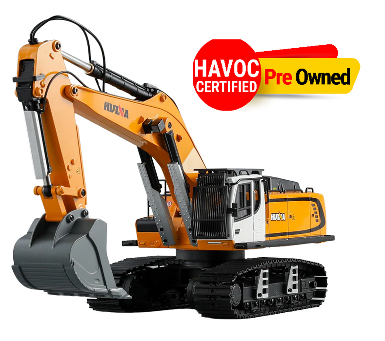HUINA 1599 RC EXCAVATOR (2024 MODEL) QUALITY PRE-OWNED 25% OFF