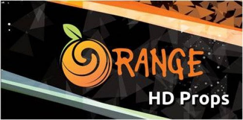 PROPELLER ORANGE HD 8045(8X4.5) GLASS FIBER NYLON GRAY 1PAIR