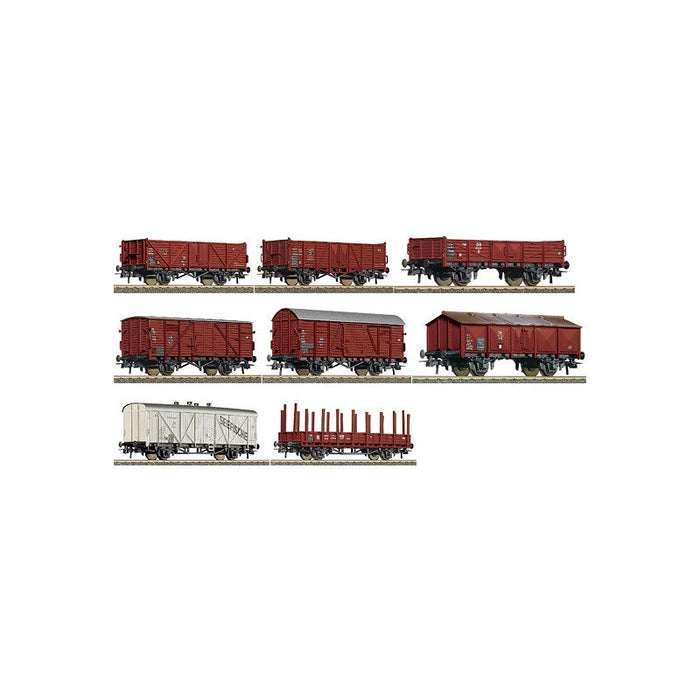 ROCO H0 44002 1:87 SCALE 8 PIECE WAGON SET OF THE DB