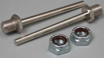 MIRACLE WHEEL AXLE WITH NUT M8 (DIA 5X L 52MM)
