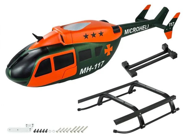 AIRBRUSH FIBREGLASS EC145 SCALE (GR)- GOOSKY S2