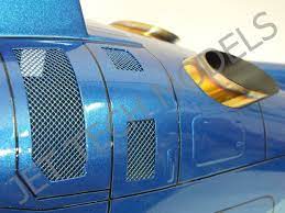 FUNKEY SCALE FUSELAGE AGUSTA 109A .30 (550) SIZE BLUE COLOR RETRACT VERSION