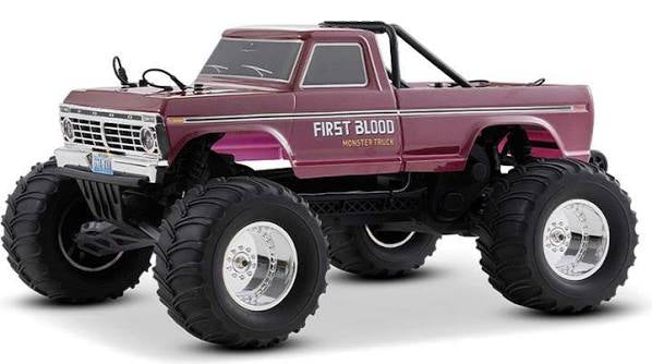 FMS 11023R 1/10 2WD RTR FORD F100 FIRST BLOOD MONSTER TRUCK RED COLOR